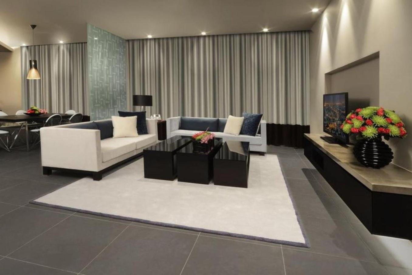 The Abdali Boulevard Hotel Amán Exterior foto A living room